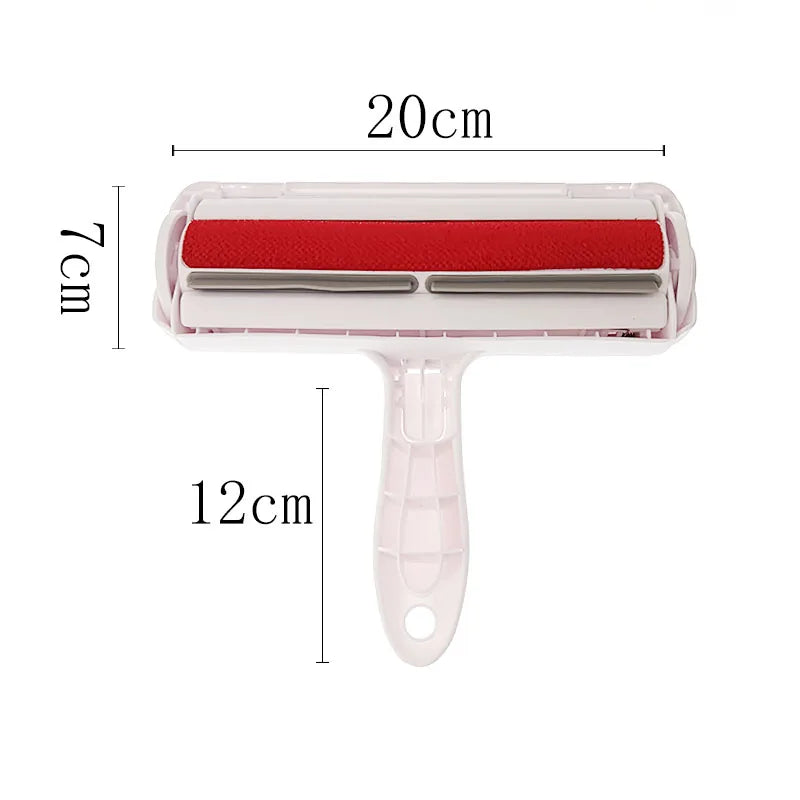 Pro-Grip Pet Hair Roller - 2-Way Reusable Fur Remover