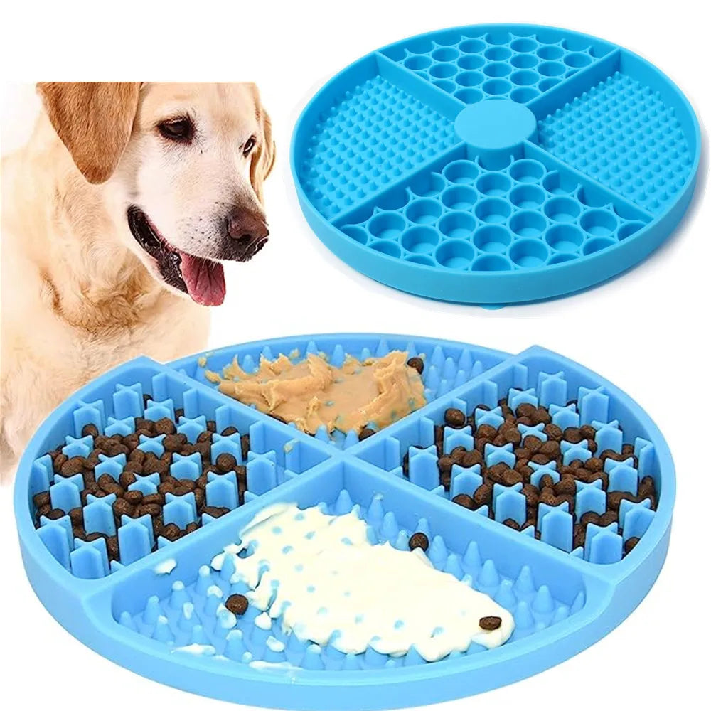 CalmPaws Lick Mat - Slow Feeder & Anxiety Relief Mat for Cats & Dogs