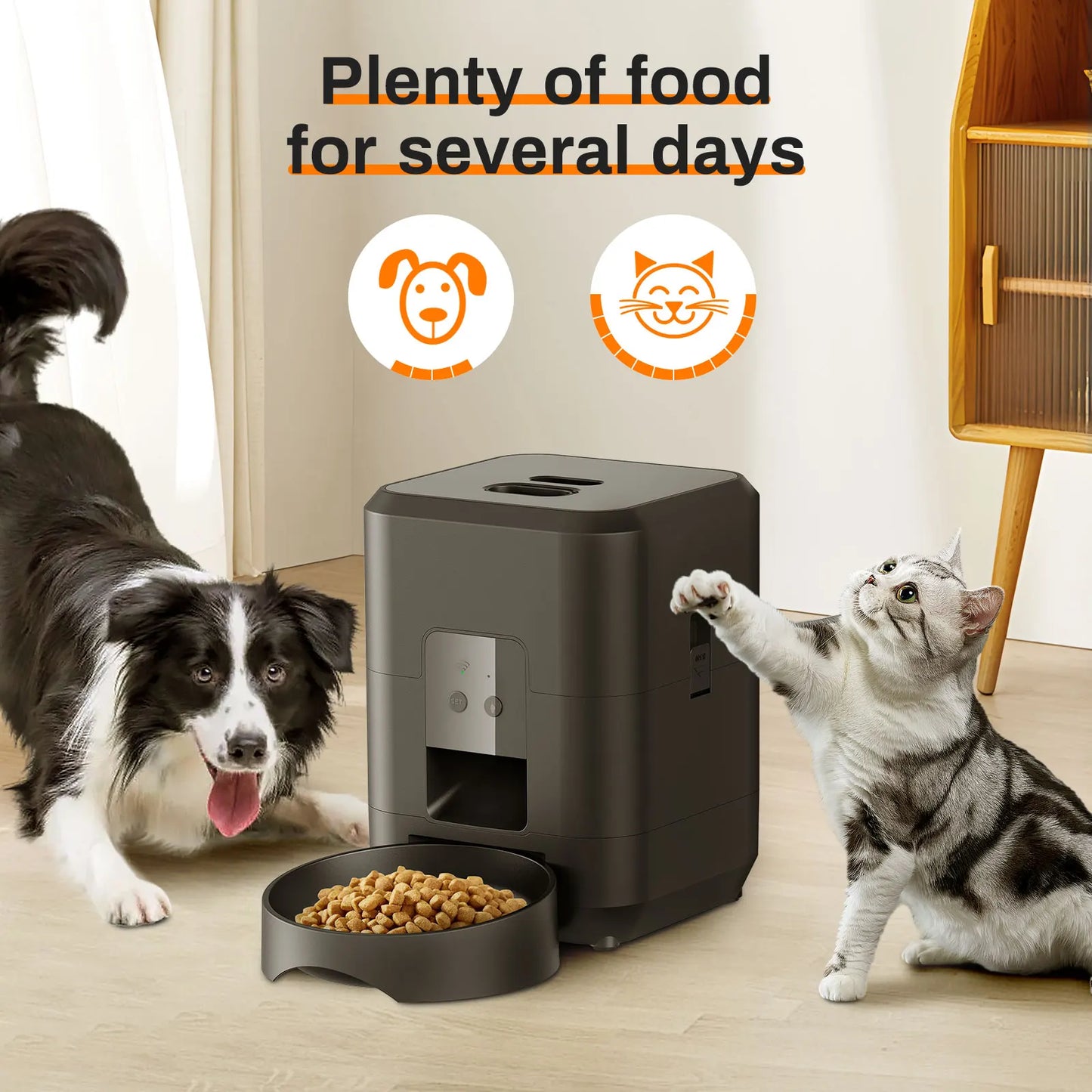 SmartFeeder Pro - Automatic Pet Feeder with WiFi & Portion Control