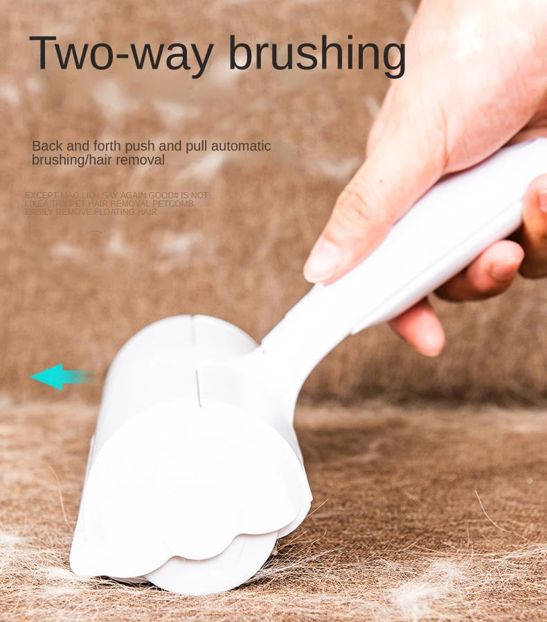 Pro-Grip Pet Hair Roller - 2-Way Reusable Fur Remover