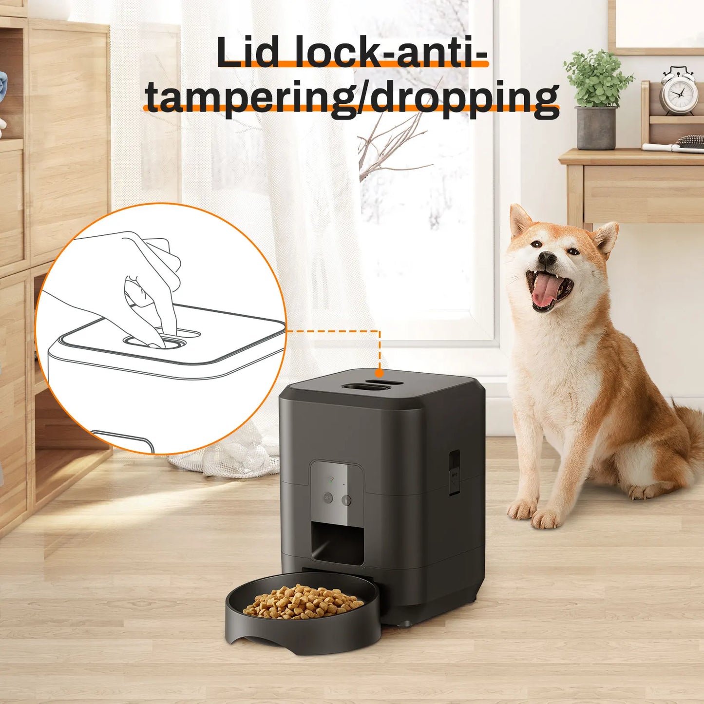 SmartFeeder Pro - Automatic Pet Feeder with WiFi & Portion Control